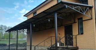 Навесы из профнастила над крыльцом Владикавказ, цена от 1818 руб.